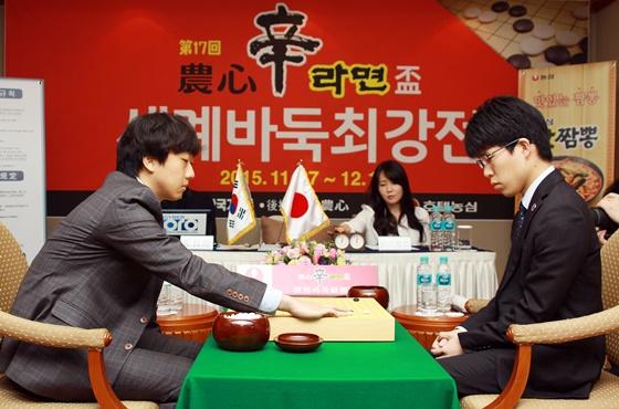 农心杯崔哲瀚击败伊田笃史 古力将登擂挑战