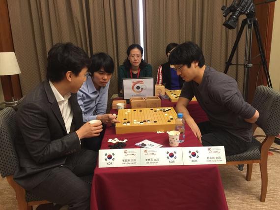 金龙城杯现场：韩国队氛围和谐 依田纪基绝对权威