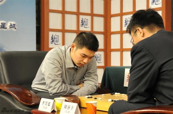 【在线棋谱】芈昱廷大转换击败周睿羊 首次杀入龙星战决赛